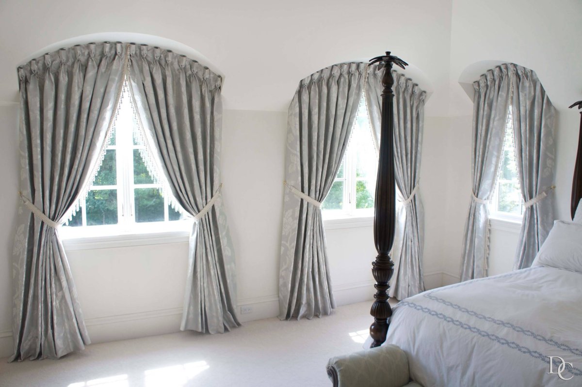 Шторы для арочных оконон