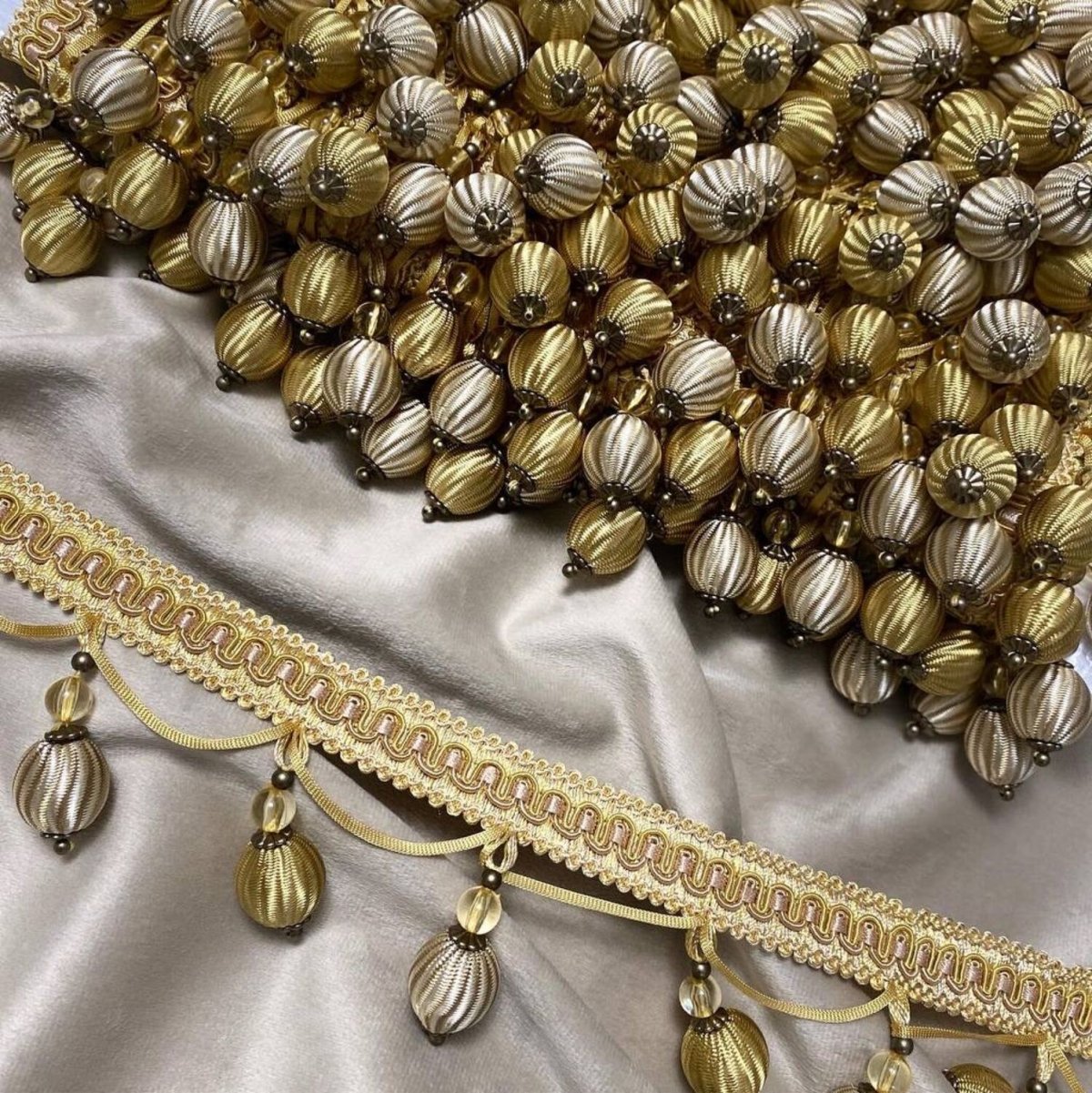 Стеклярус для штор