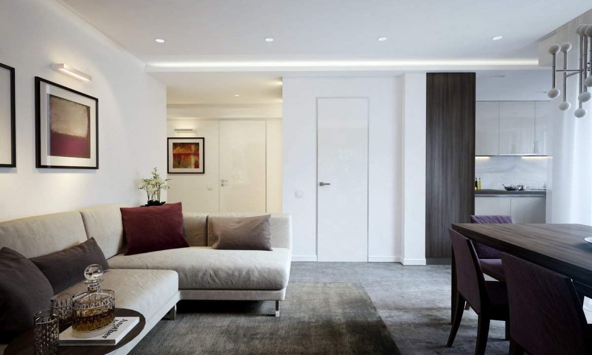 Дизайн квартиры 115 кв