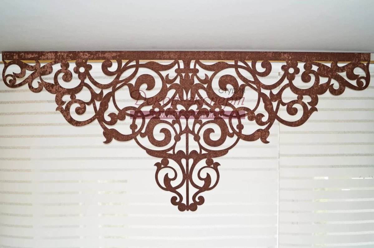 Трафарет с узорами для штор