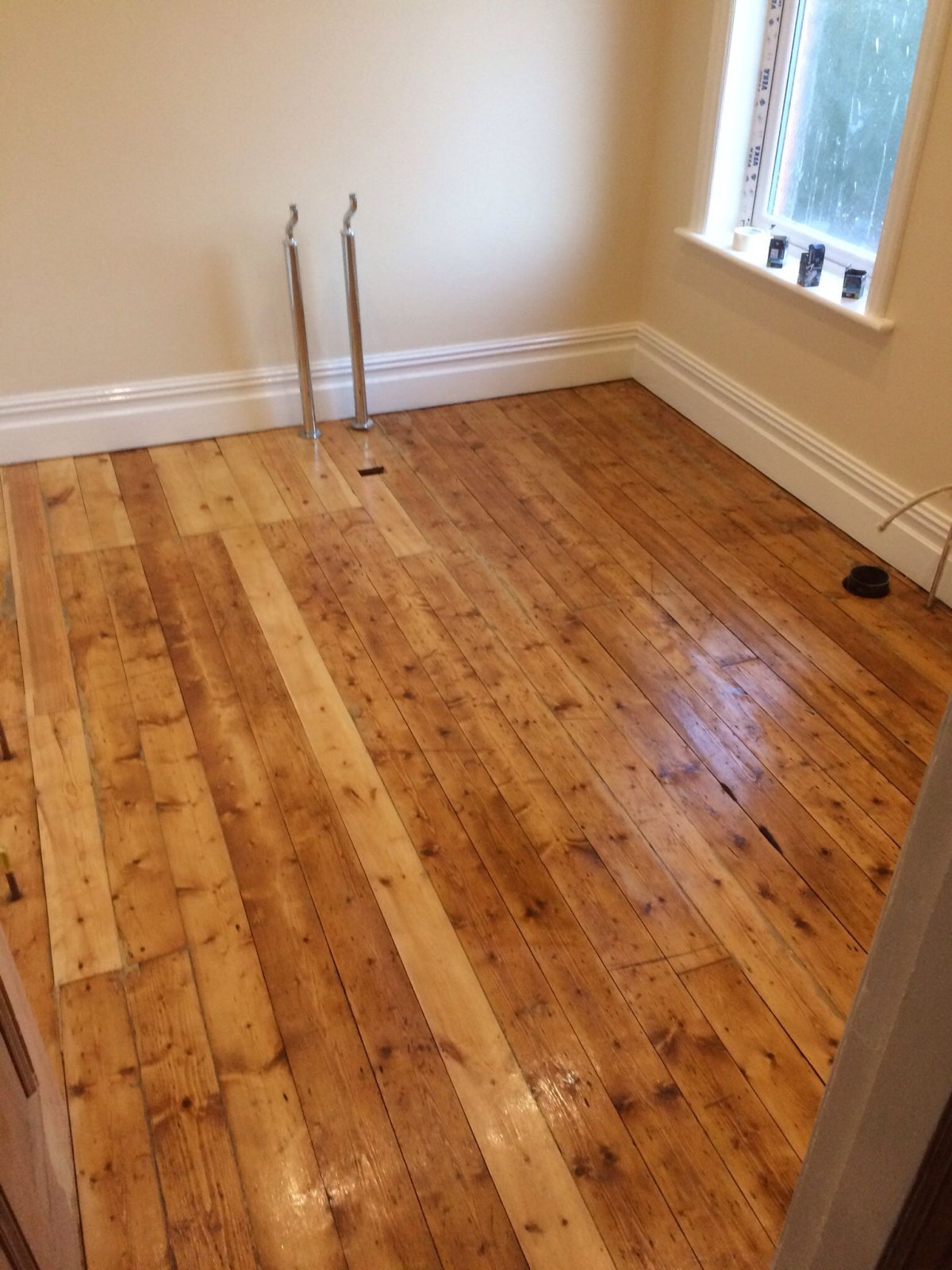 Половая доска крашенная