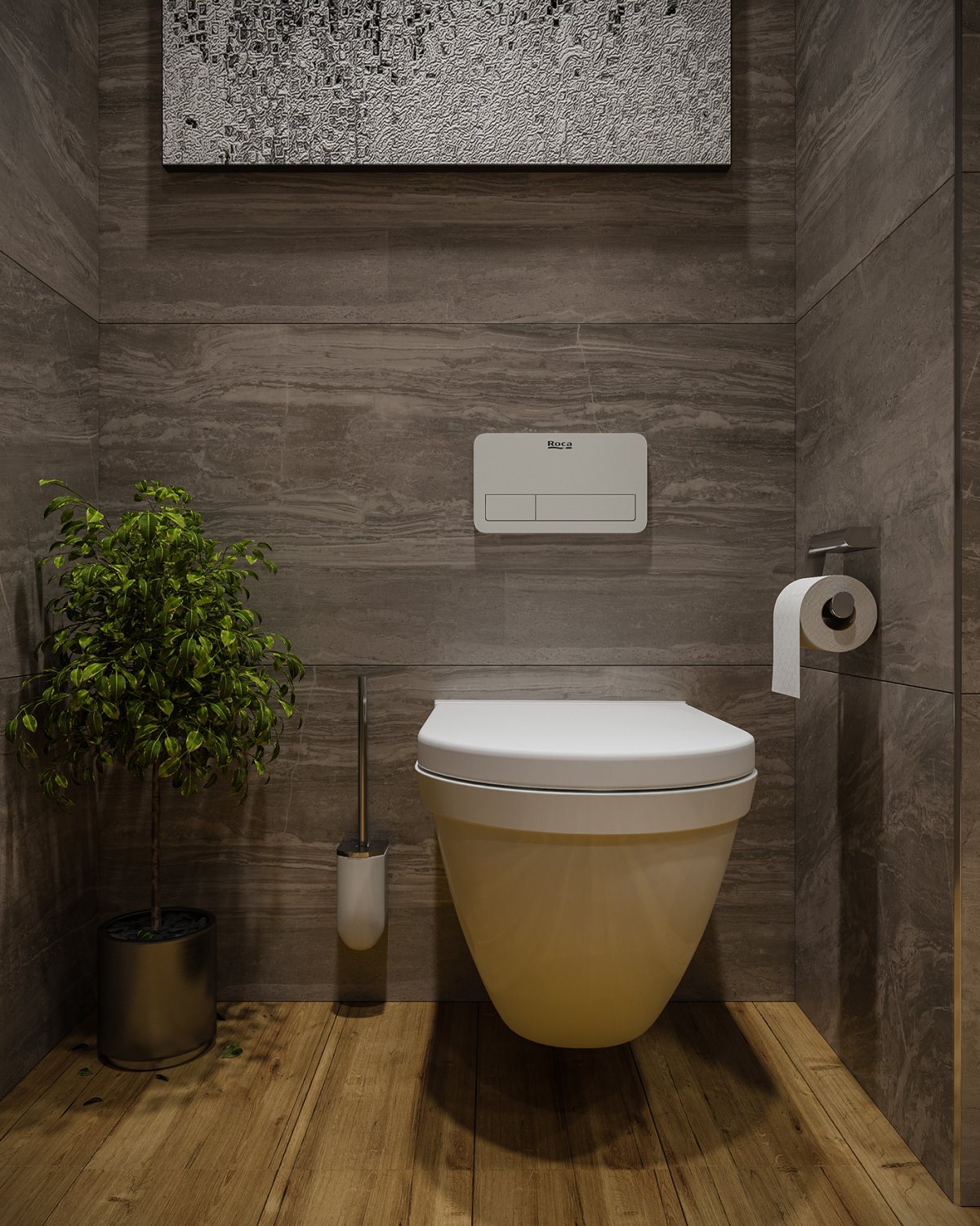 Отделка туалета