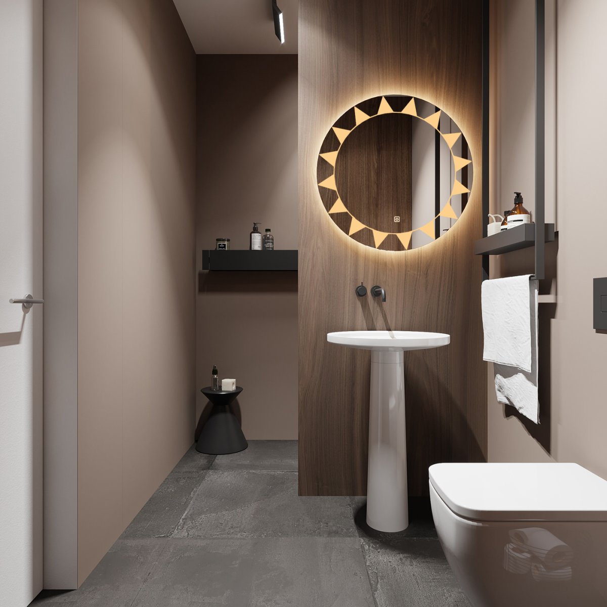 Дизайнерский туалет