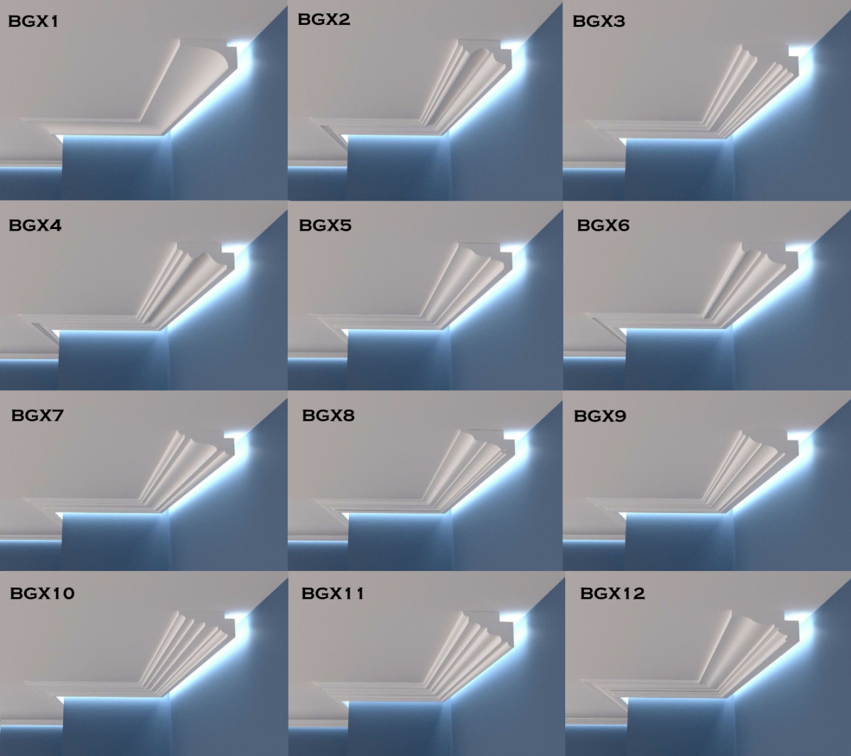 XPS bfs7 coving led Lighting Molding Cornice