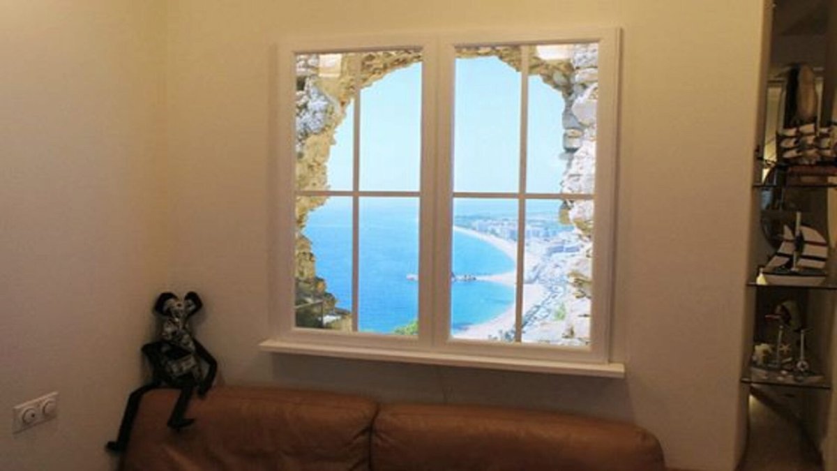 Имитация окна с подсветкой