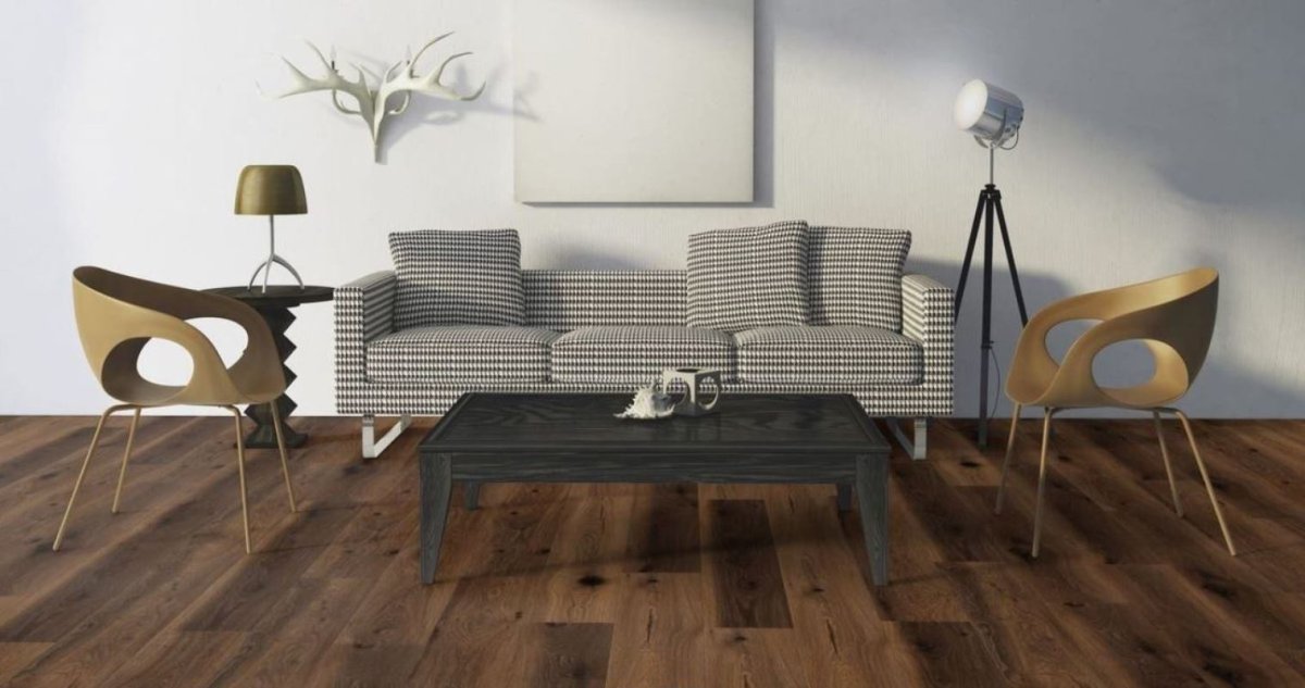 Ламинат Eurohome Loft дуб Вест Сайд k279