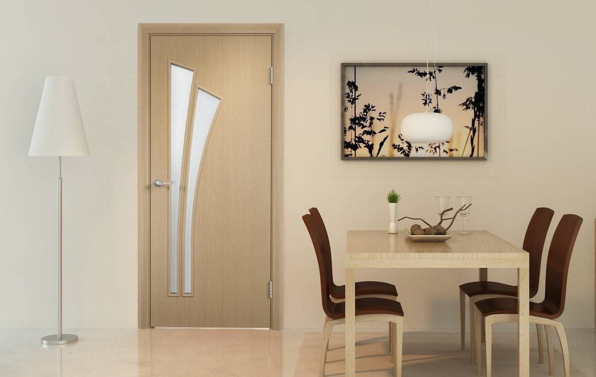 Дверное полотно дг600 орех Миланский (ВДК)