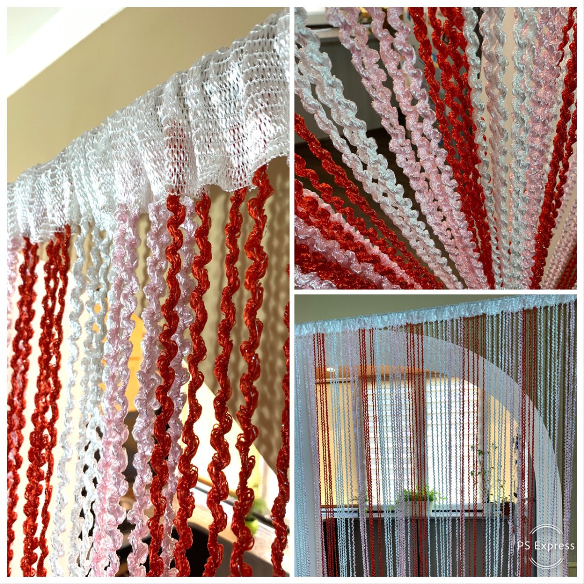 Занавески из ниток