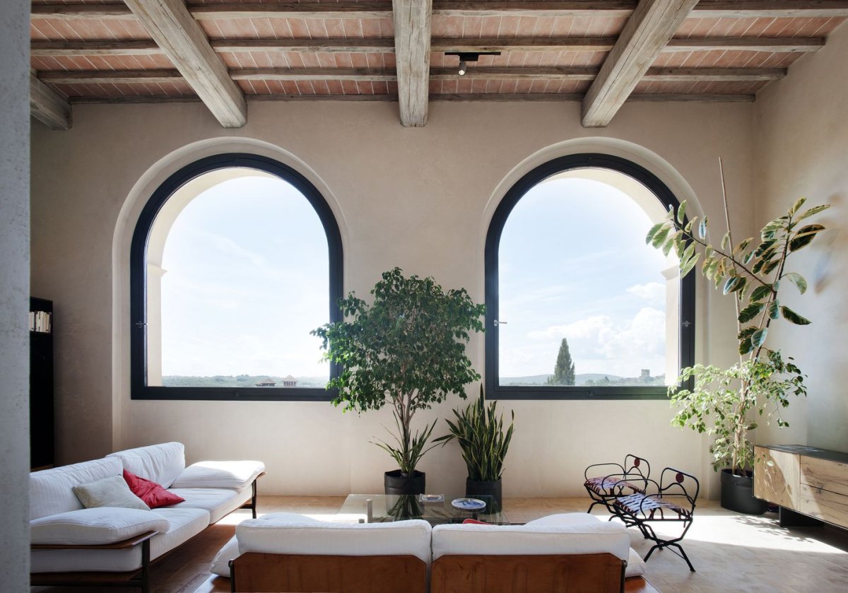 Итальянская вилла Тоскана интерьер