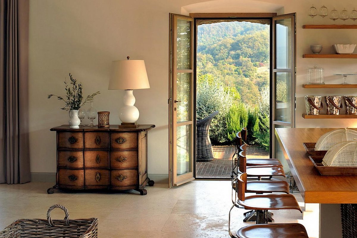 Интерьер в стиле итальянской виллы