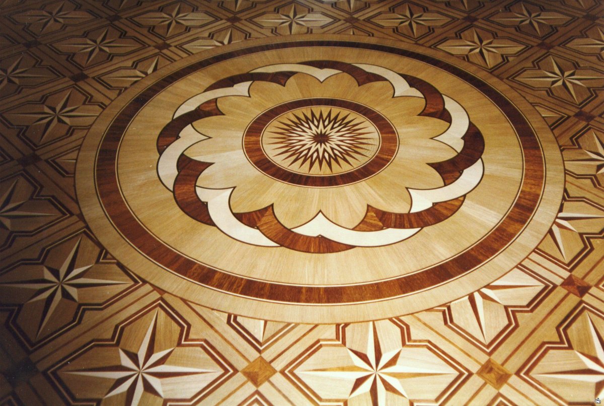 Дворцовый пол Маркетри