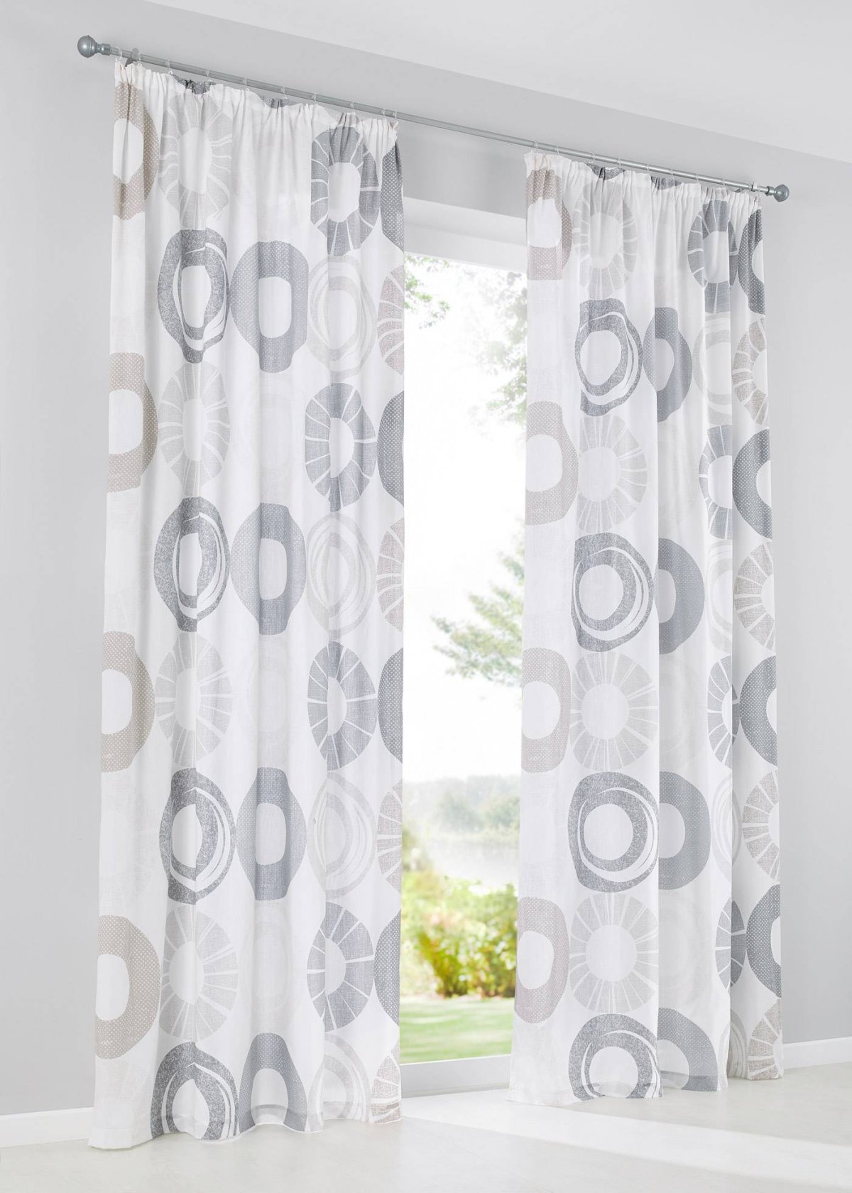 Бонприкс шторы на люверсах