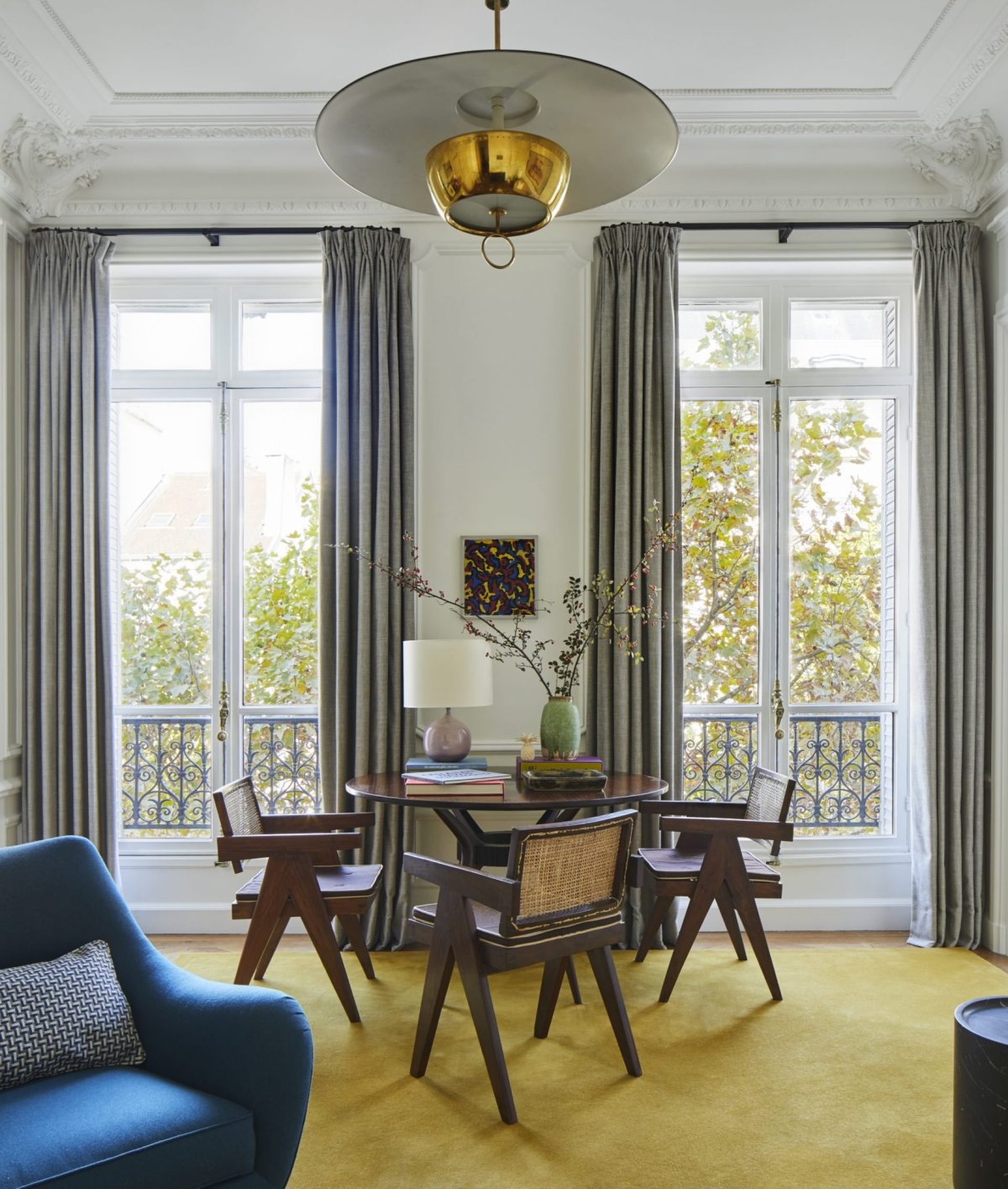 Французские окна в интерьере