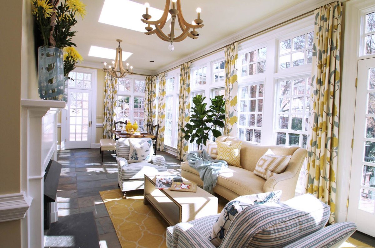 Окна во французском стиле