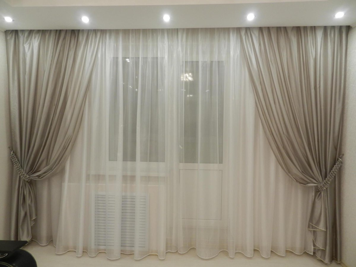 Современные тюли для зала