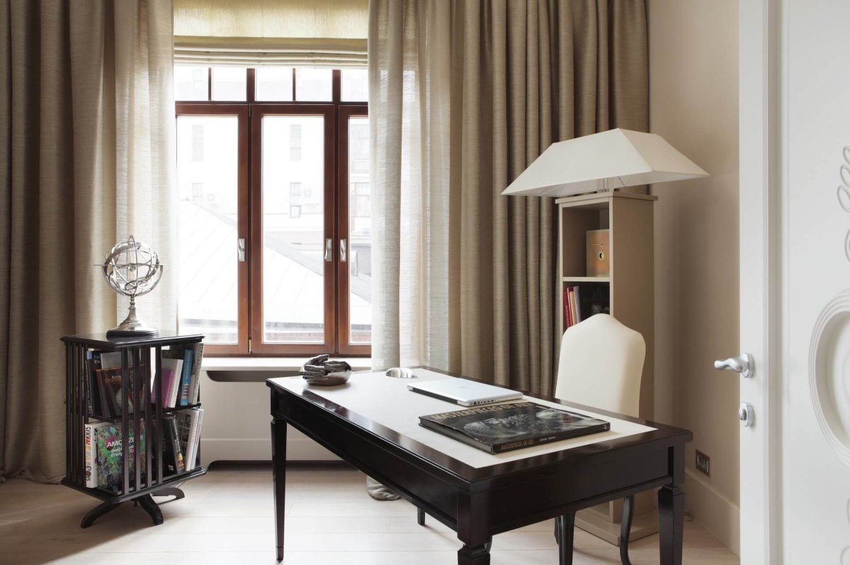 Льняные шторы