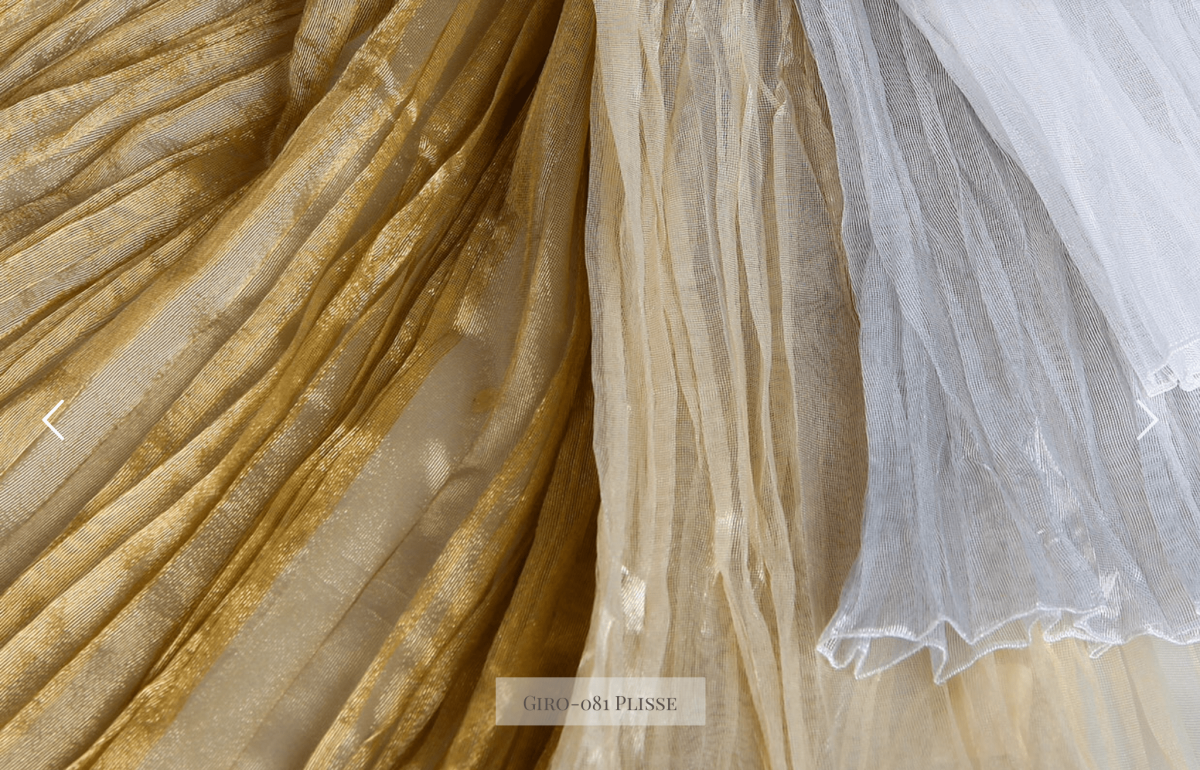 Шторы из жатой ткани