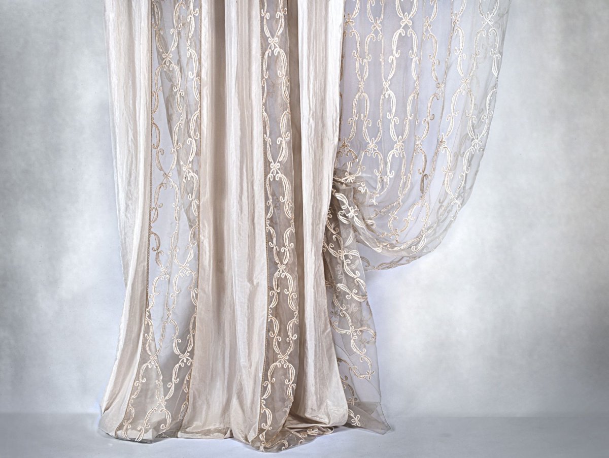 Тюль с каймой