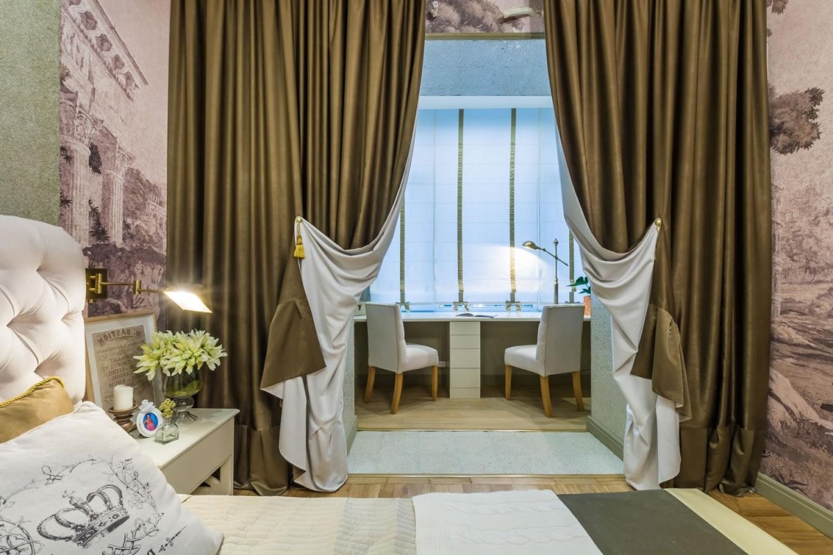 Двухсторонние шторы