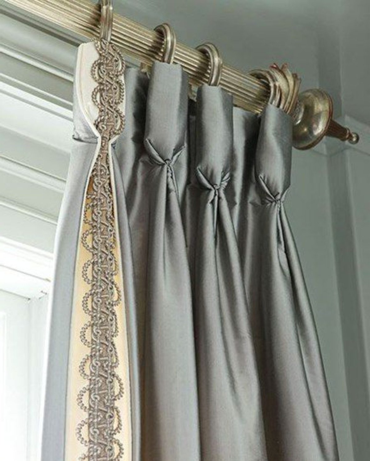 Тесьма для штор декоративная