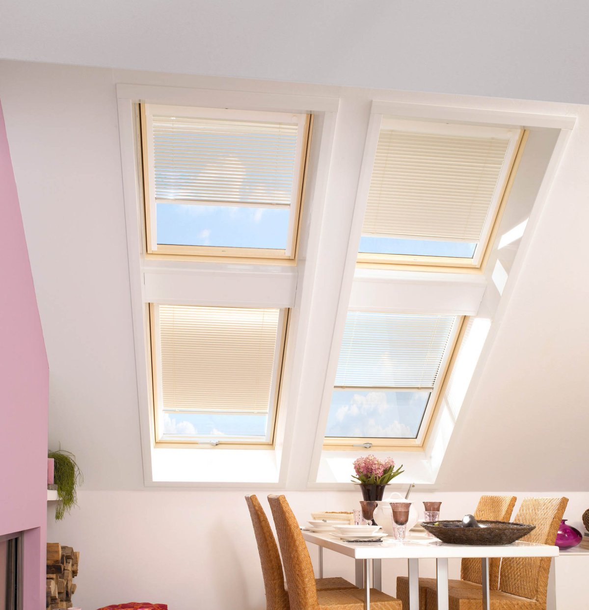 Жалюзи для мансардных окон Факро