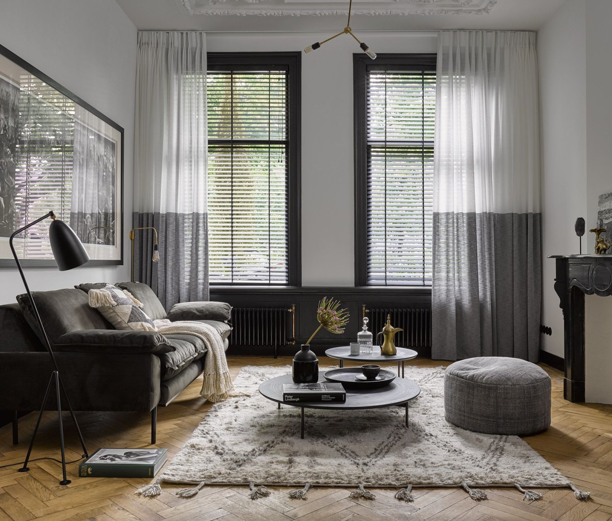 Сканди лофт шторы