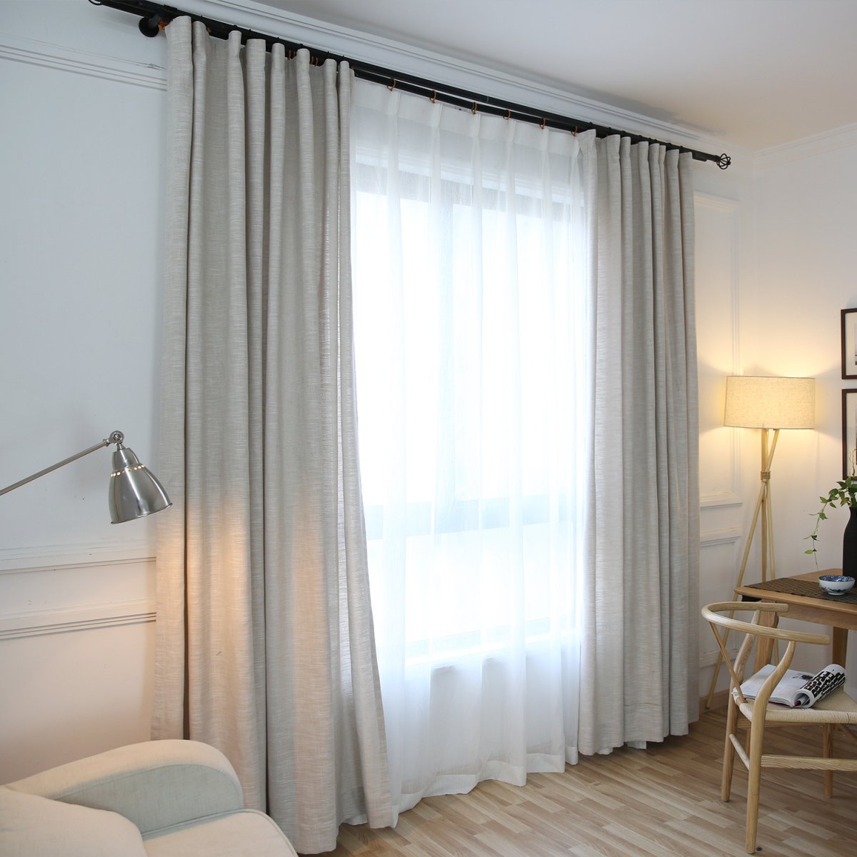 Тюль на окно в спальню