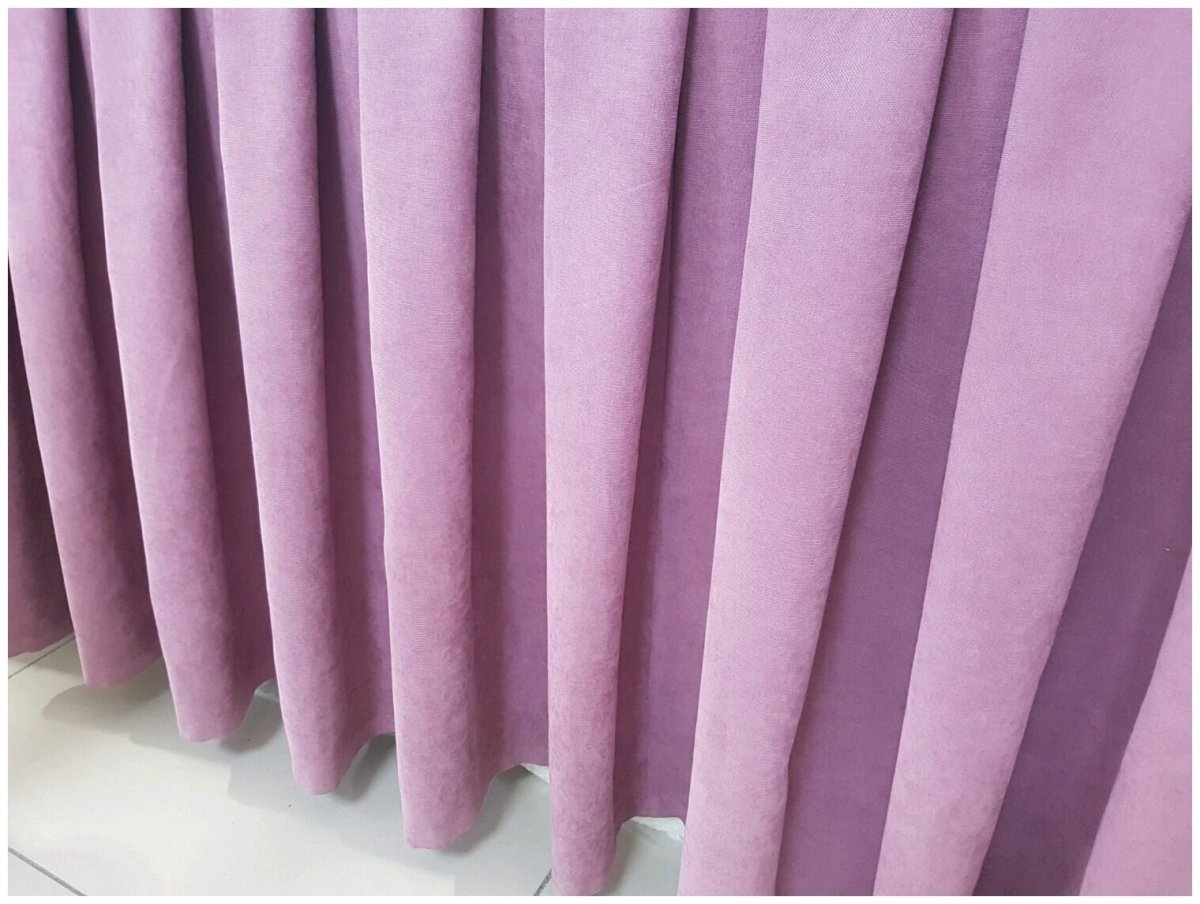 Канвас брусника портьера