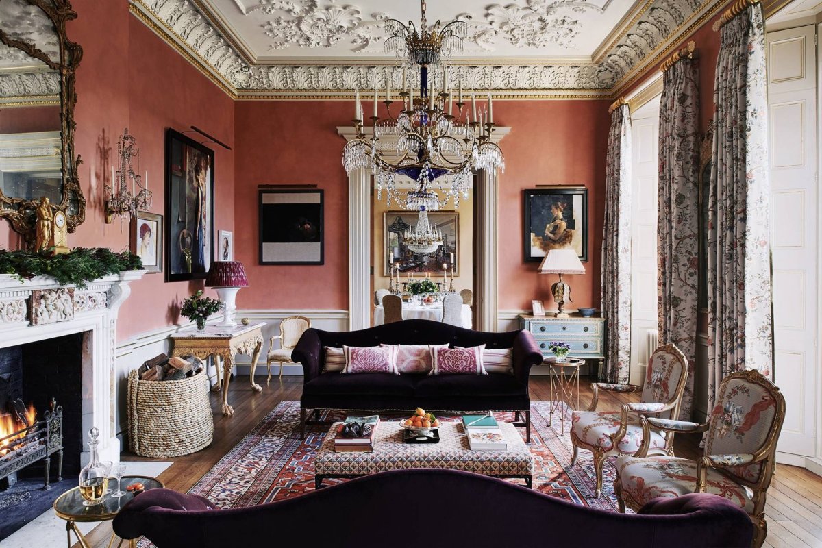 Английское Барокко в интерьере