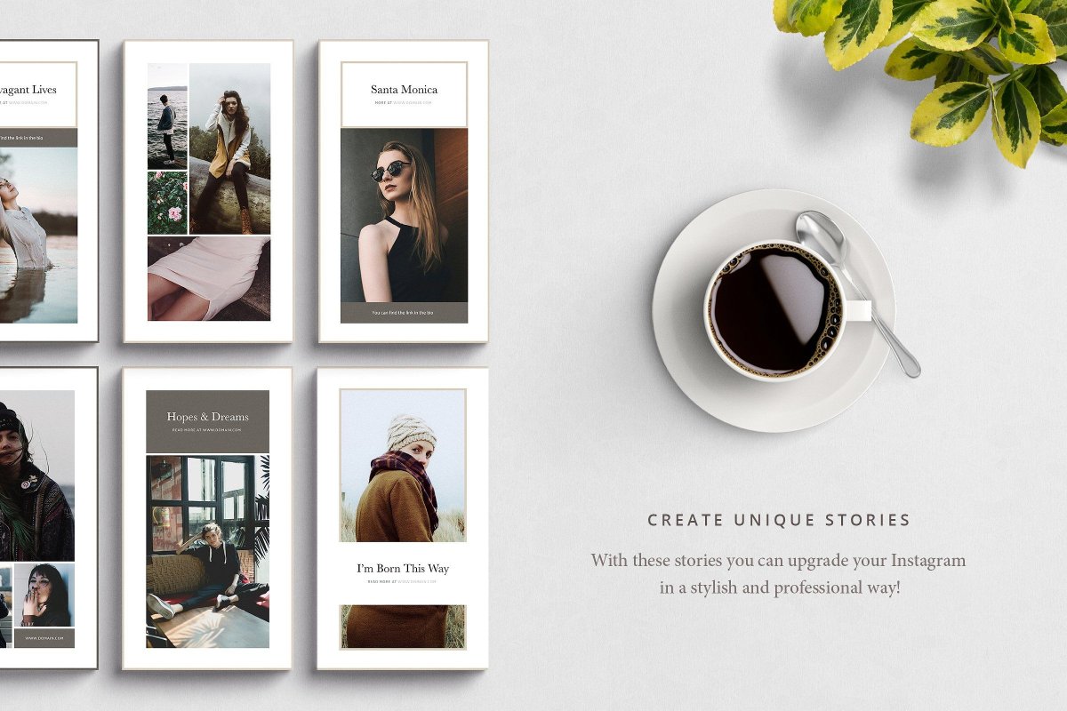 Stories в Инстаграм дизайн