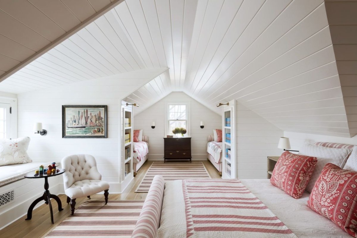 Мансардный этаж интерьер детской