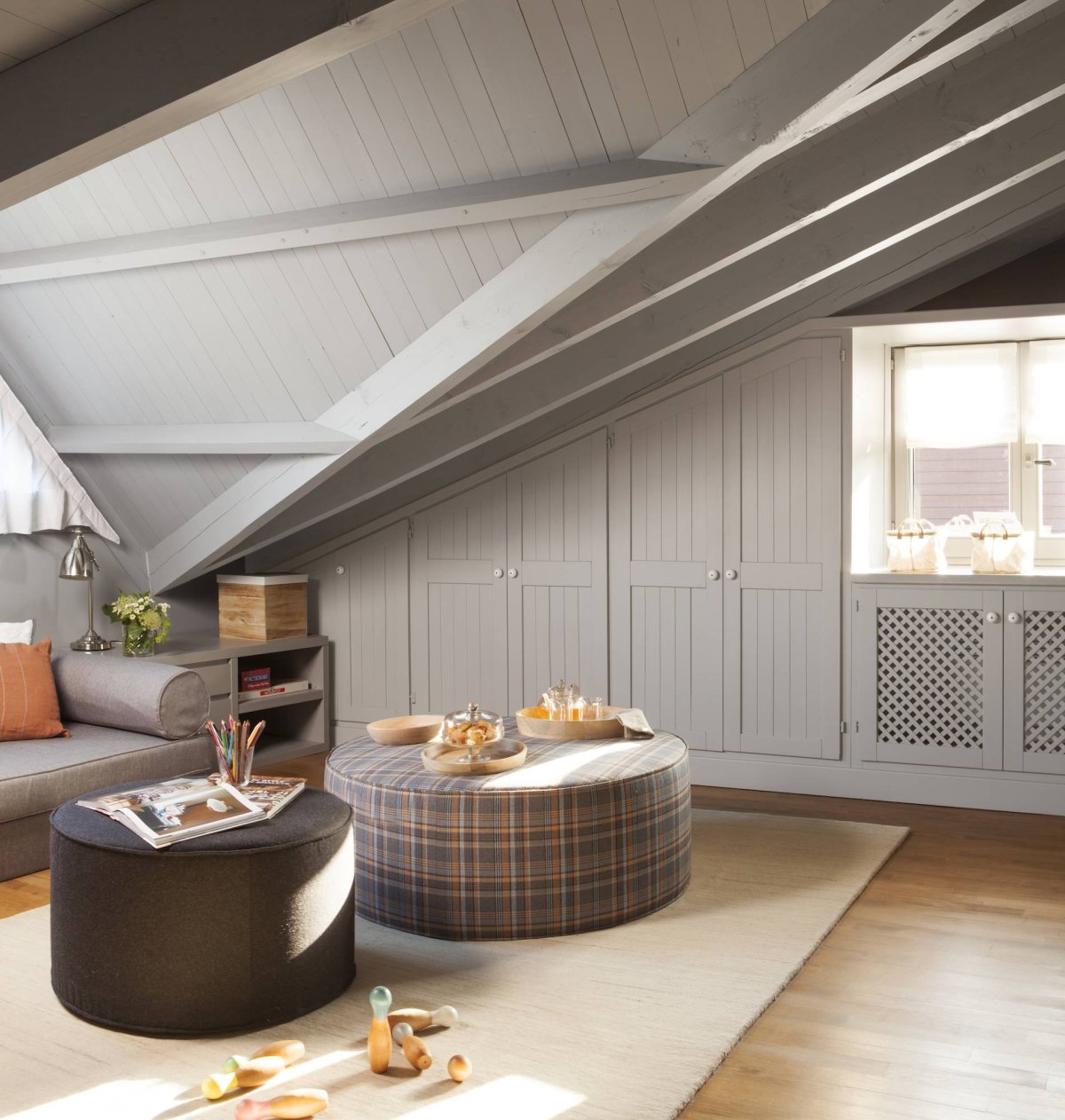 Мансарда в современном стиле