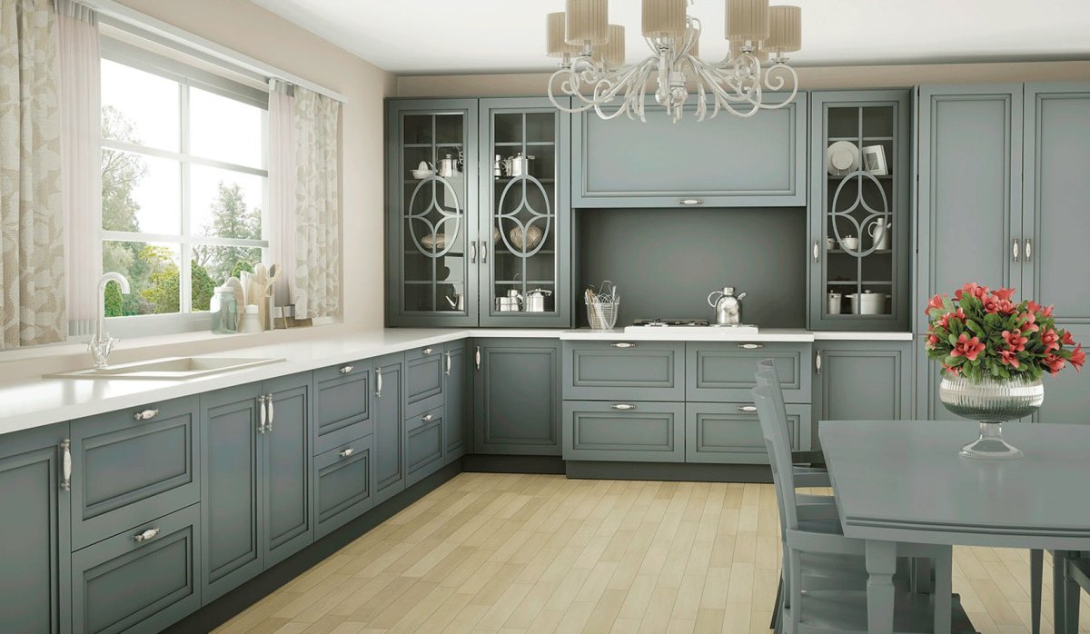 Кухни Неоклассика светлые