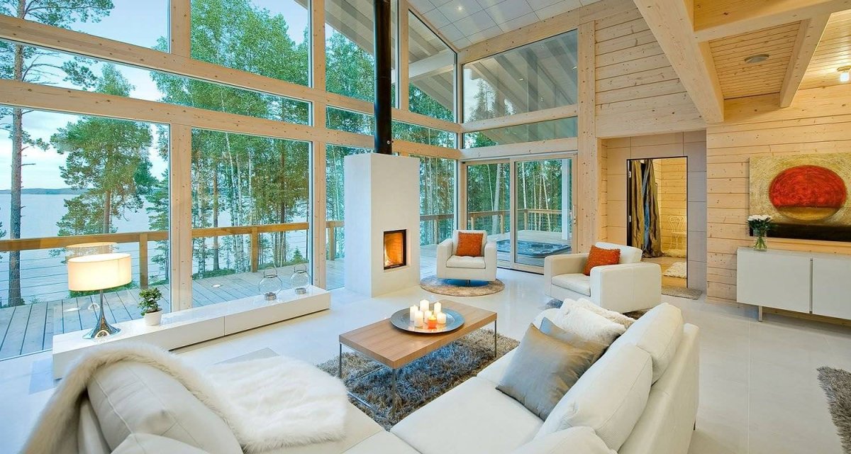 Современный фахверк интерьер