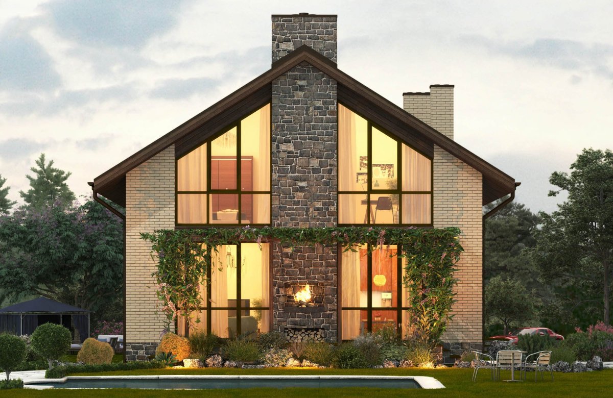 Фасад проект Новация Райт 225