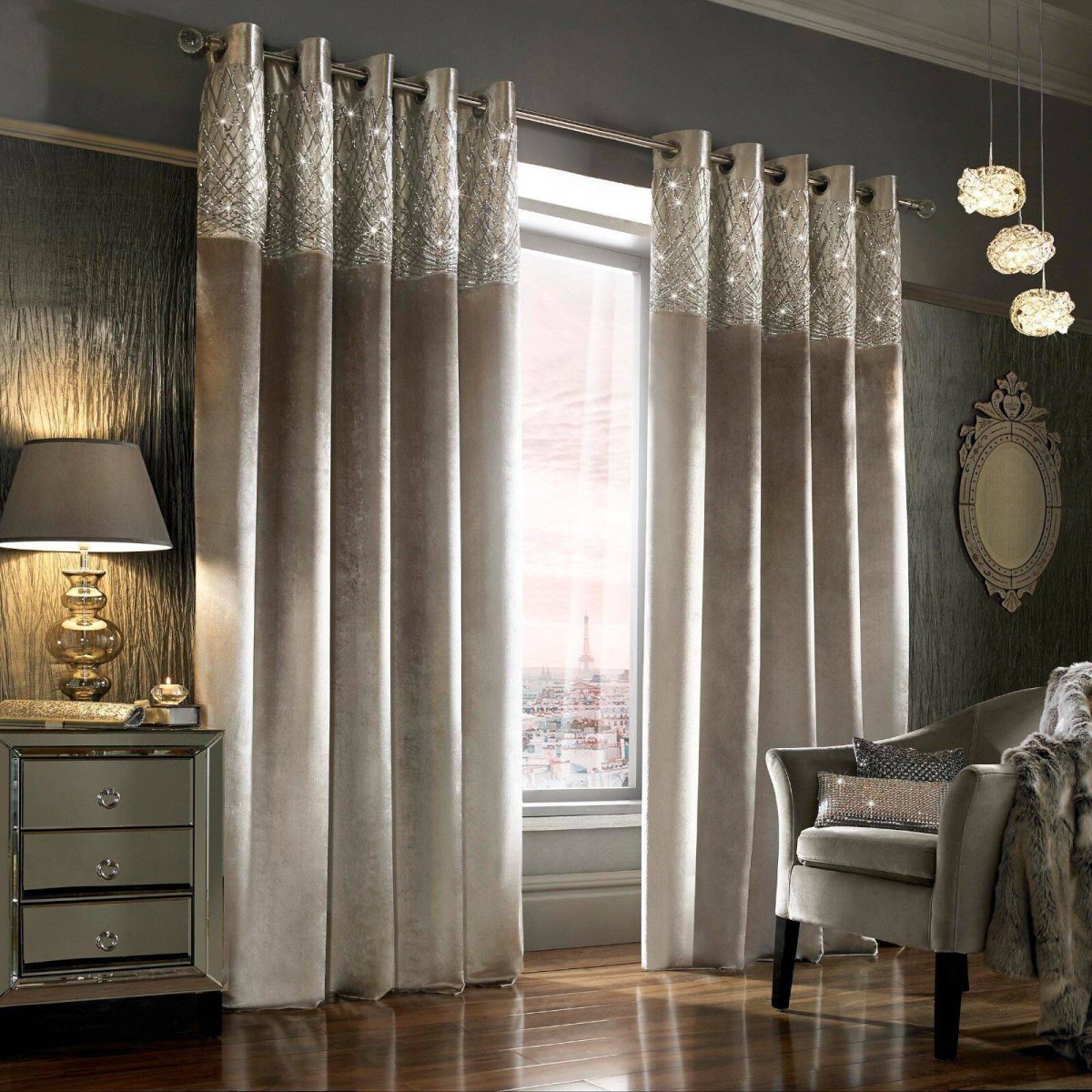 Шторы Dona Luxury Curtain