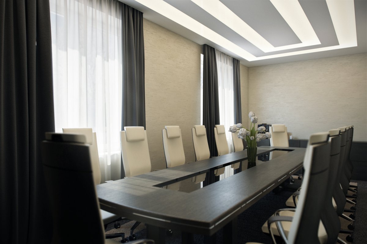 Шторы в кабинет директора