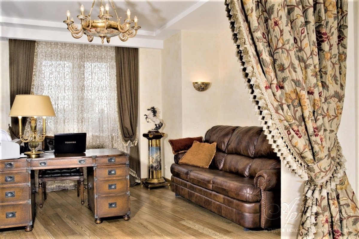 Шторы для домашнего кабинета