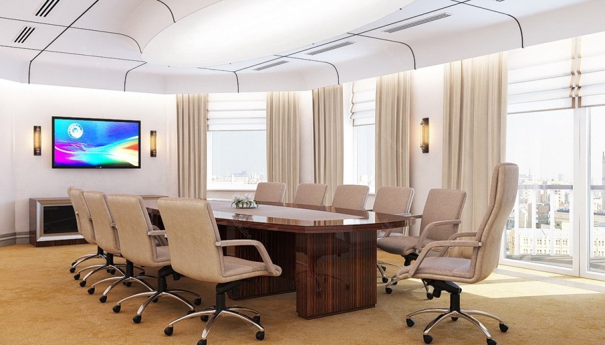 Шторы в кабинет директора