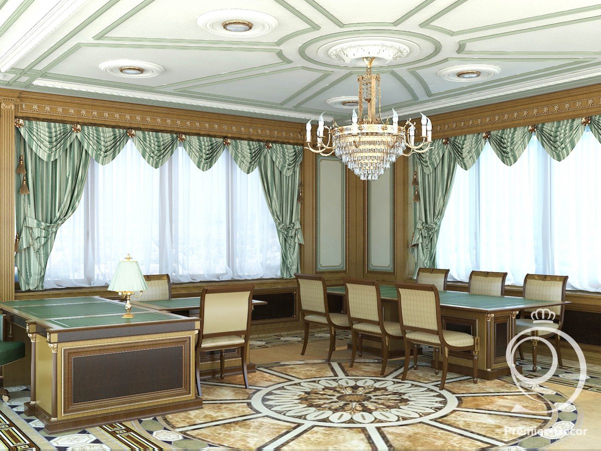 Шторы в кабинет директора