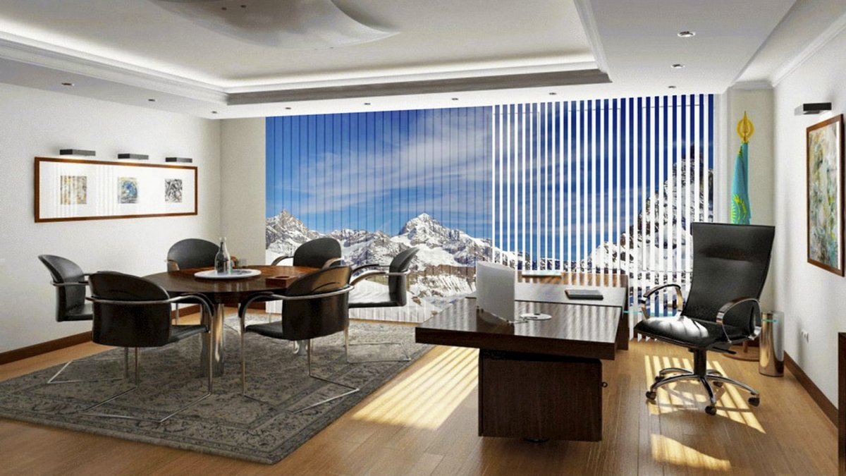 Жалюзи для офиса дизайнерские