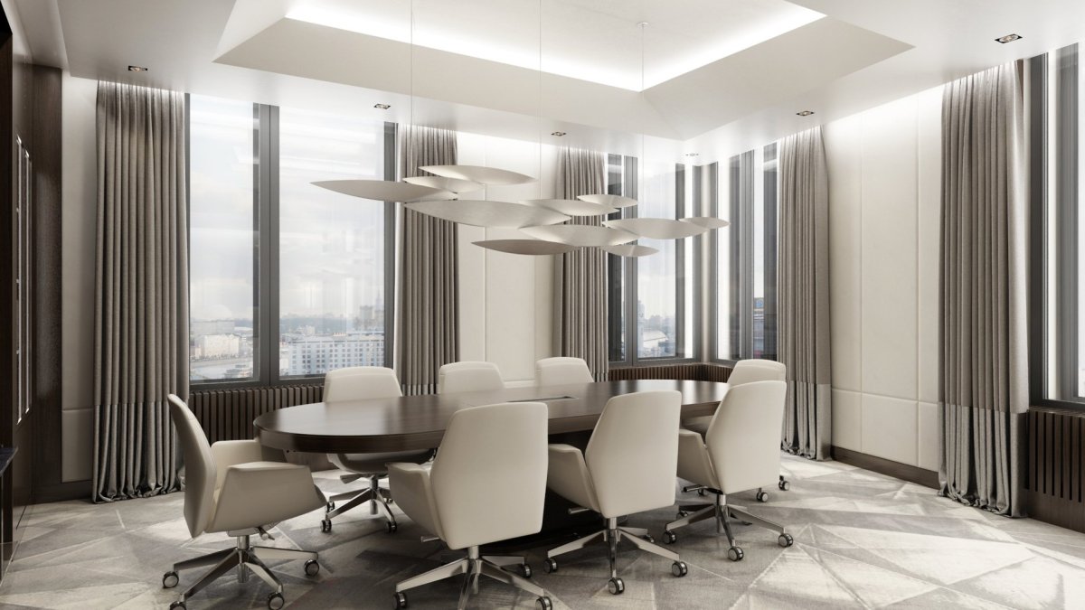 Шторы в кабинет руководителя