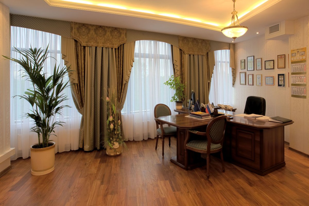 Шторы в кабинет руководителя