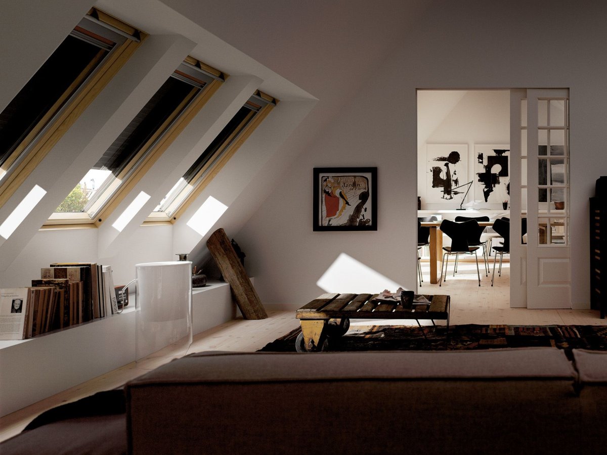 Декор мансардных окон