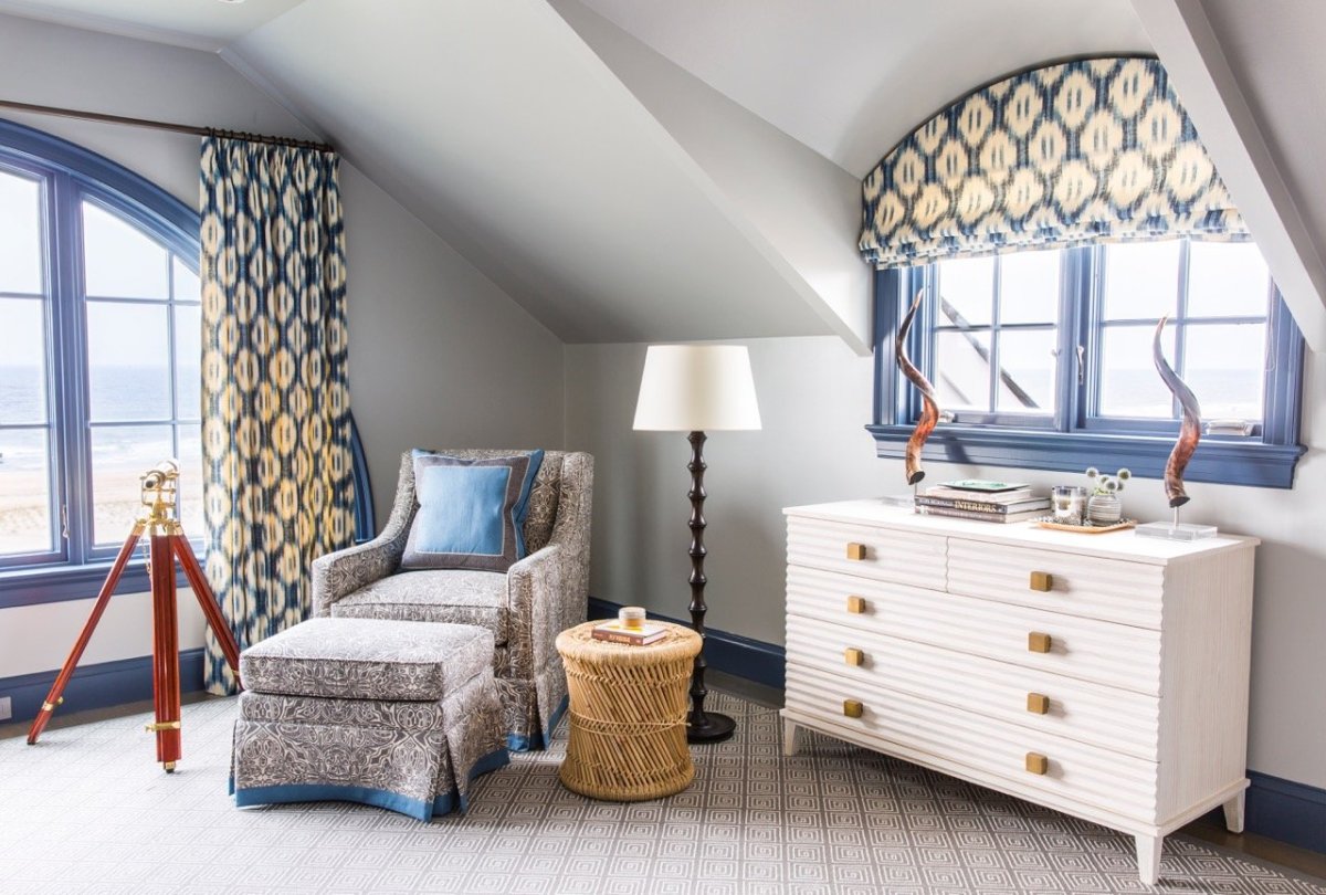 Средиземноморский стиль в интерьере мансарды