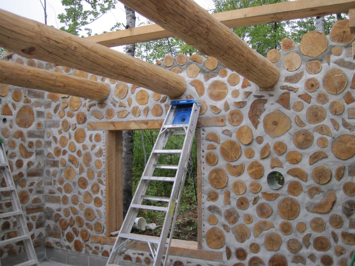 Канадская технология Cordwood