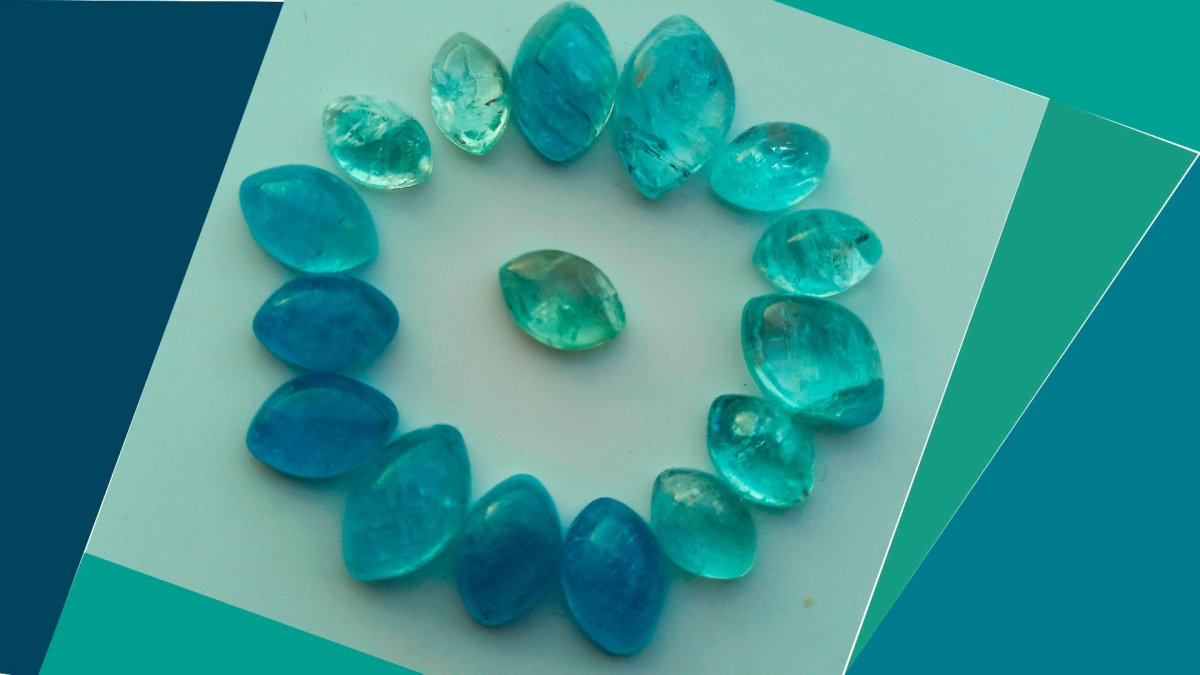 Камни Аквамарин, Гелиодор, турмалин