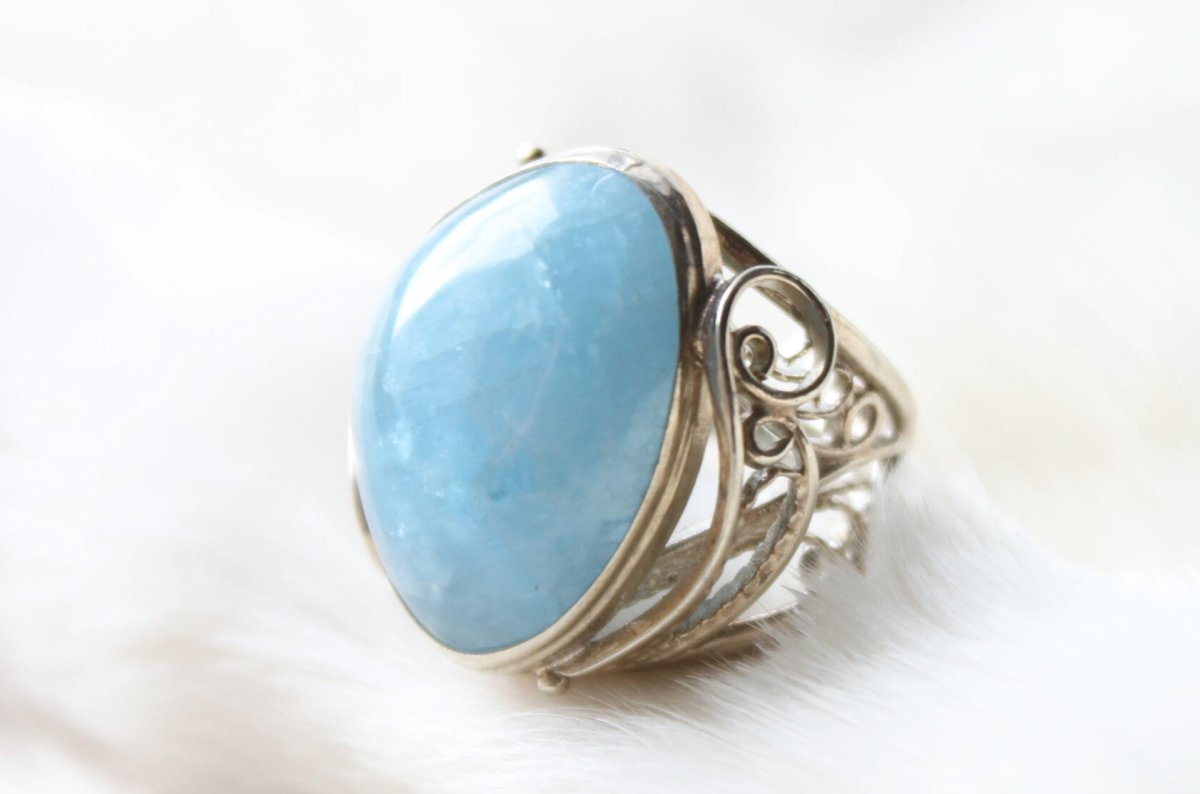 Кольцо Аквамарин 62800