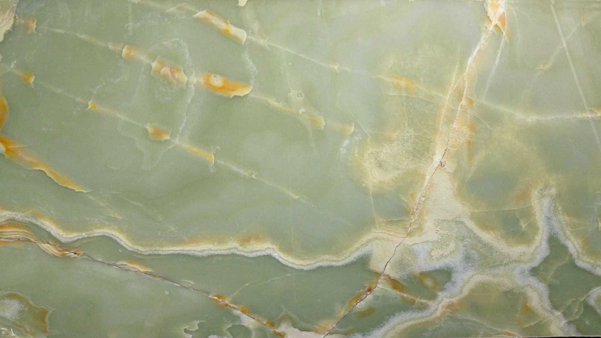 Зеленый Оникс слэбы