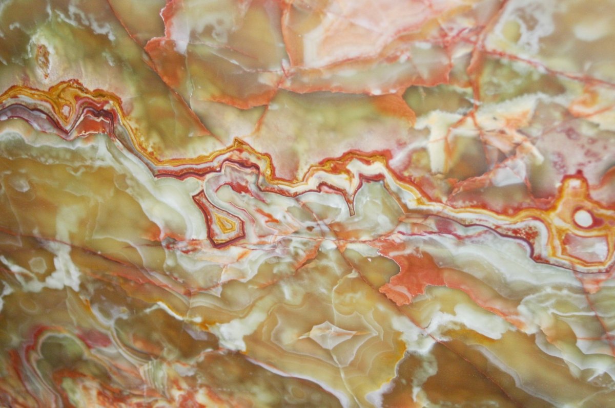 Срез оникса Оникс камня